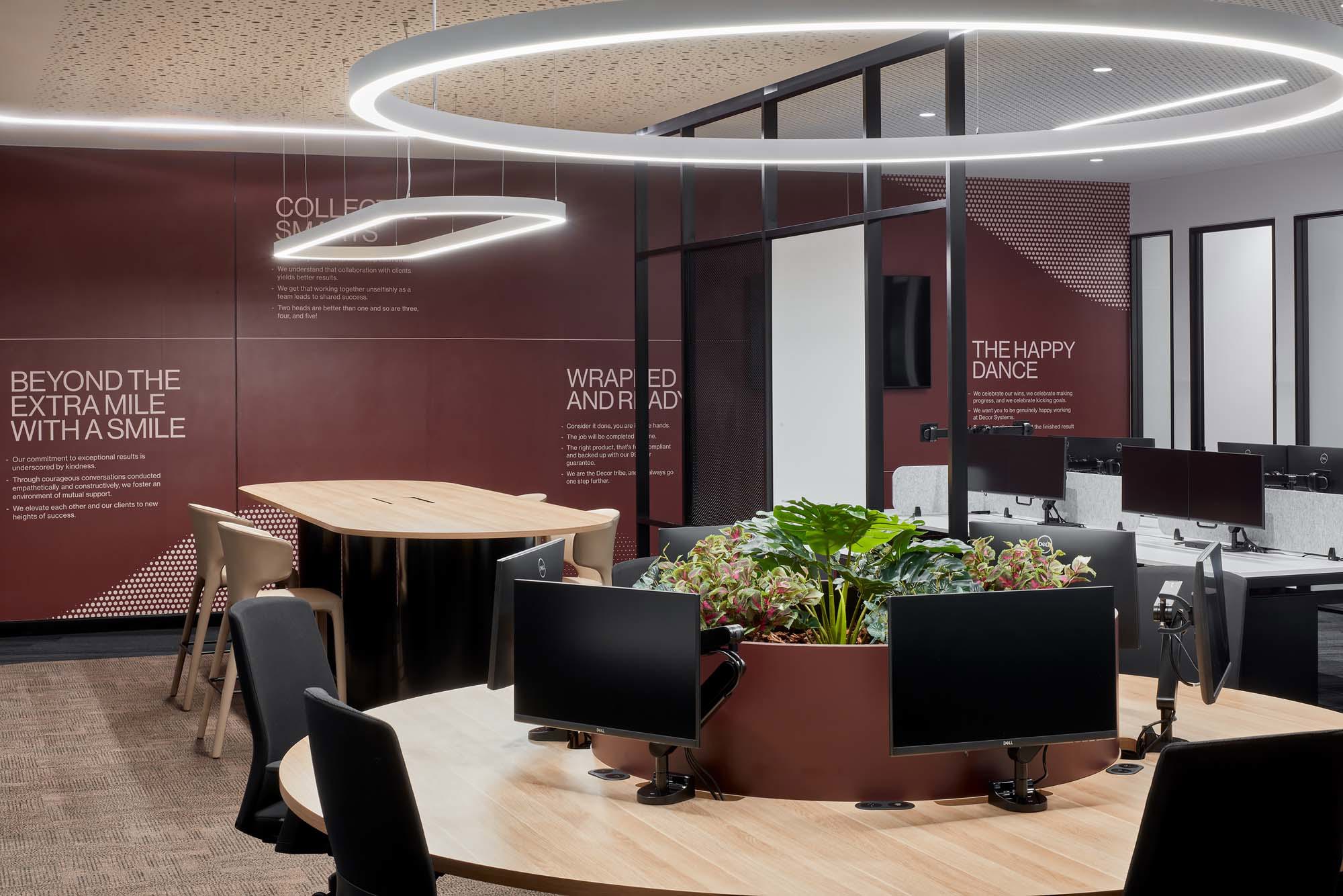 Crest Interiors - Decor Systems Office & Showroom Fitout Sydney